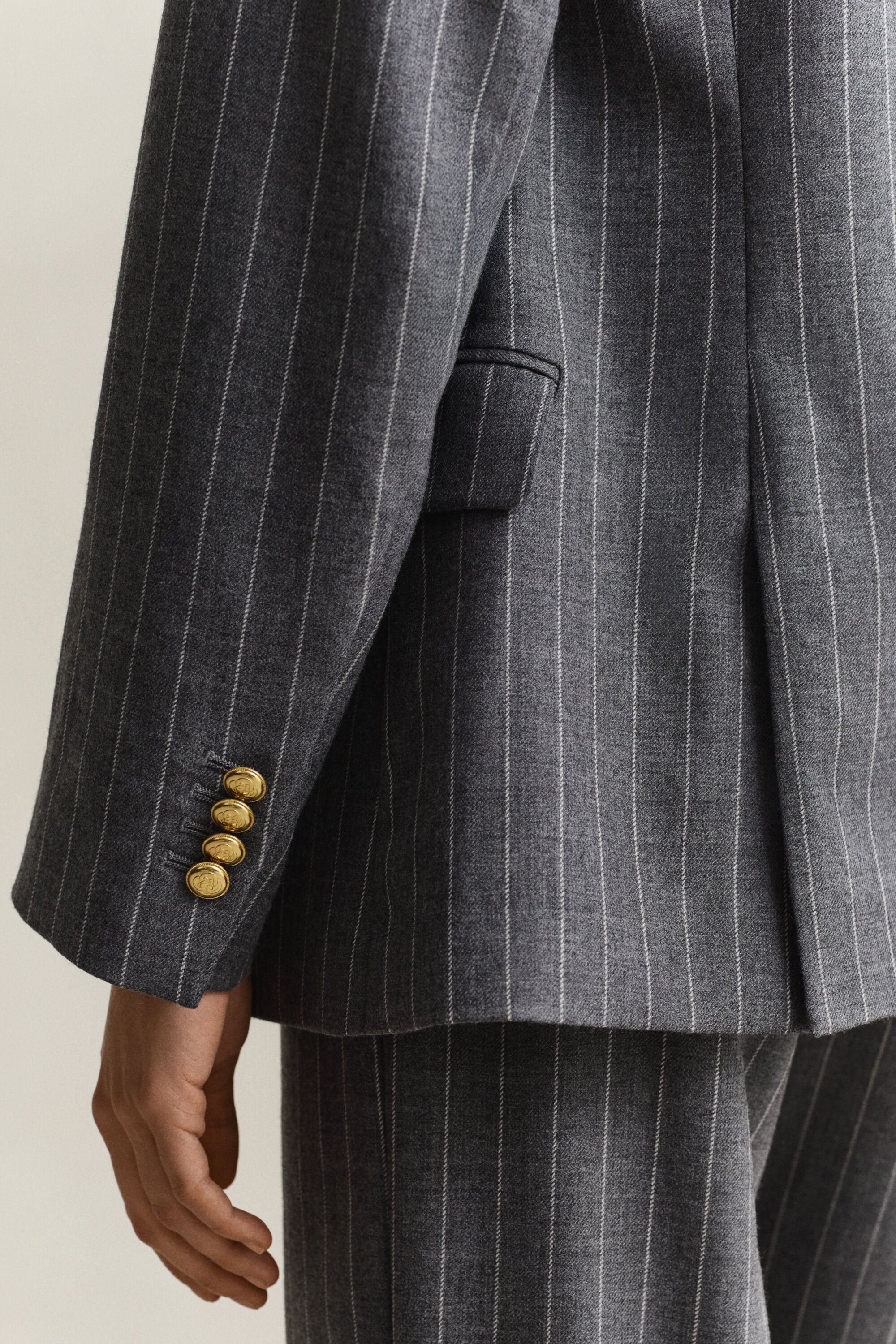 Veste blazer Club à rayures tennis