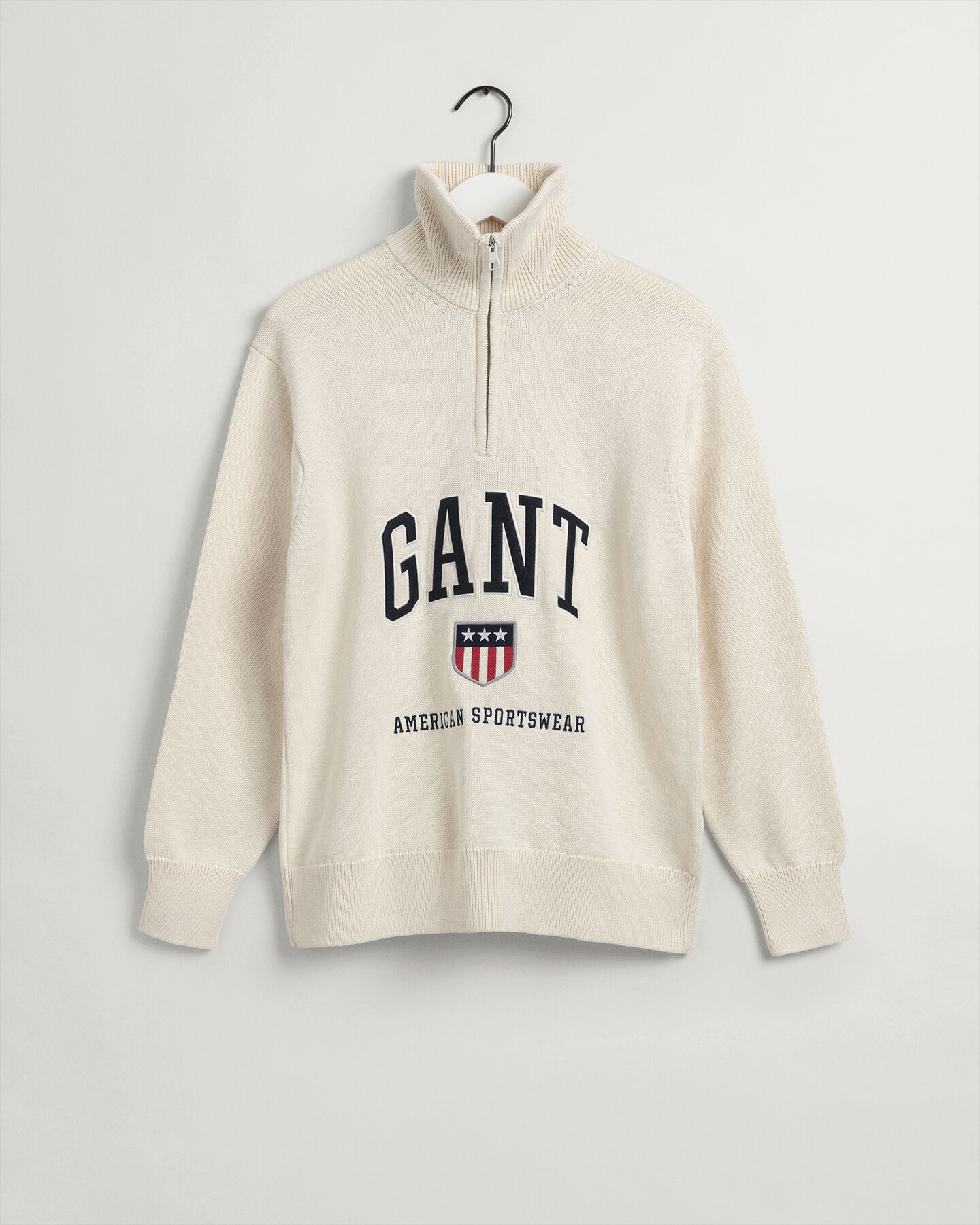 Pull à demi-zip Retro Shield