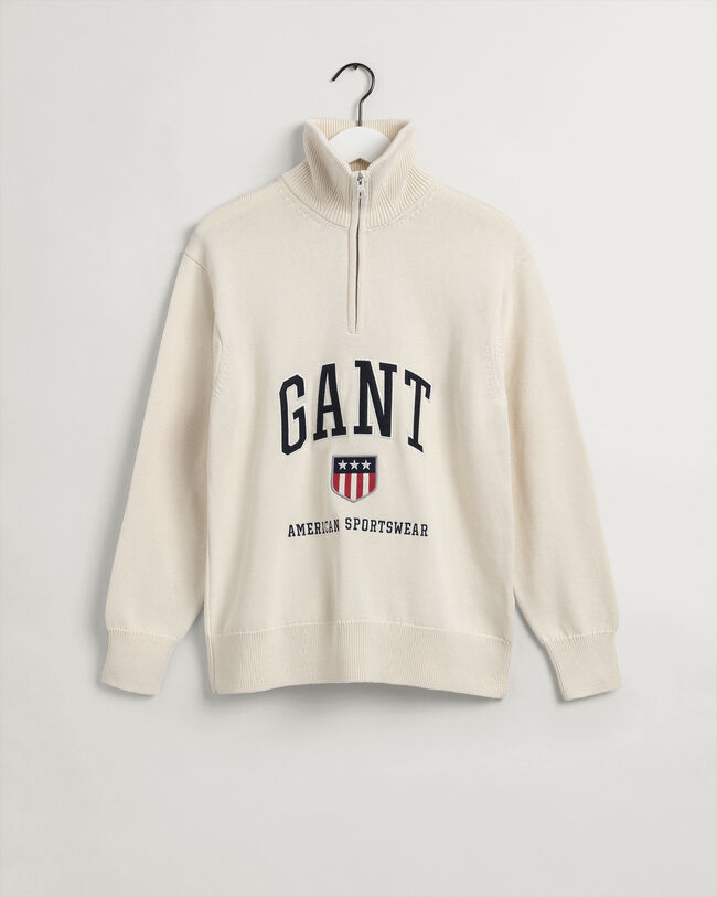 Pull à demi-zip Retro Shield