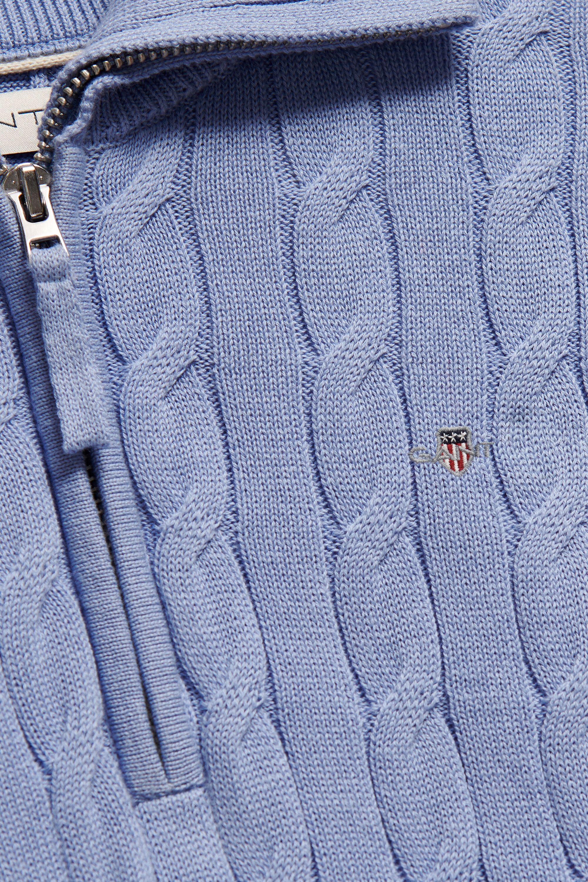 Pull à demi-zip en maille torsadée Ado Fille