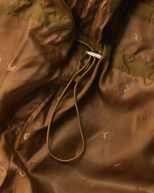 Doudoune mi-longue en duvet