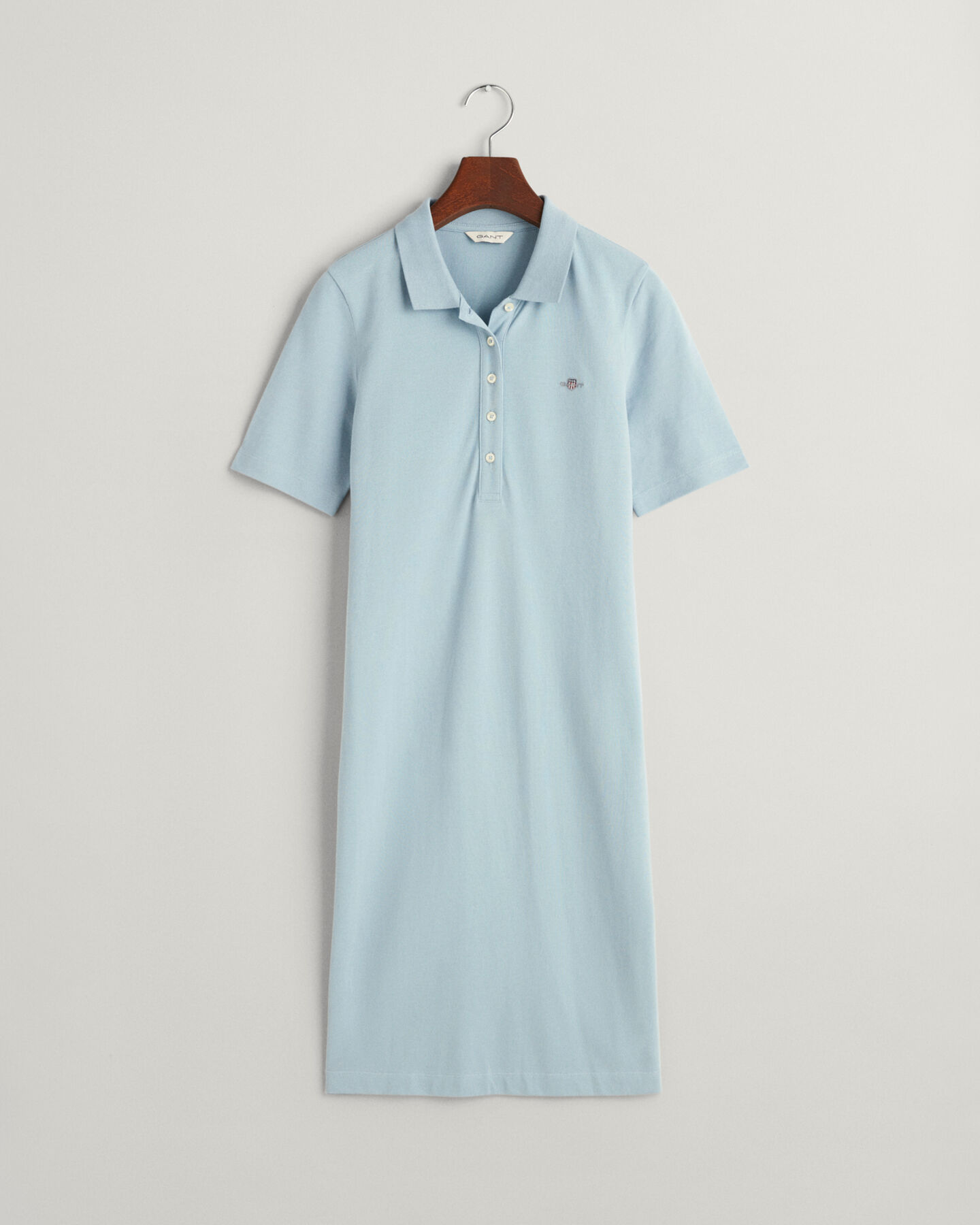 Robe polo en coton piqué Shield