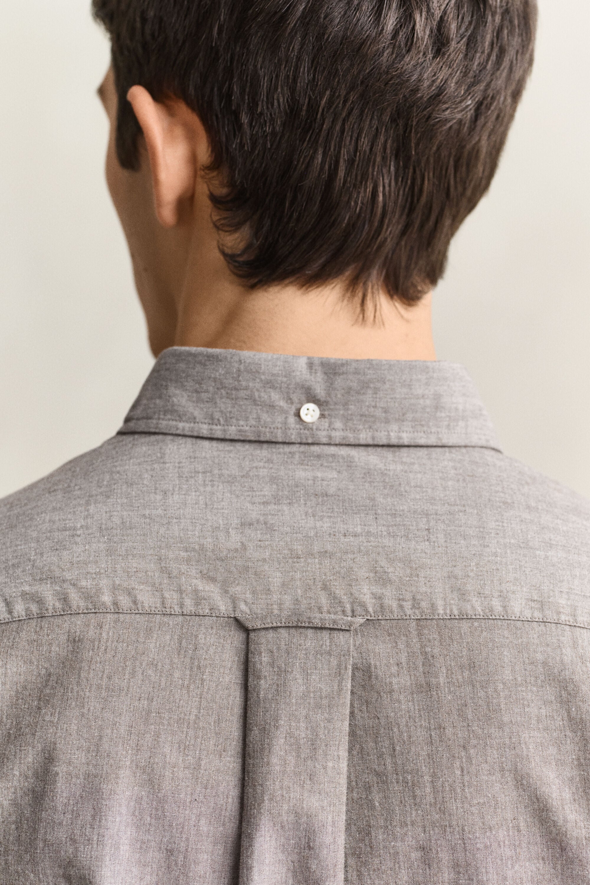 Chemise en popeline chinée Archive