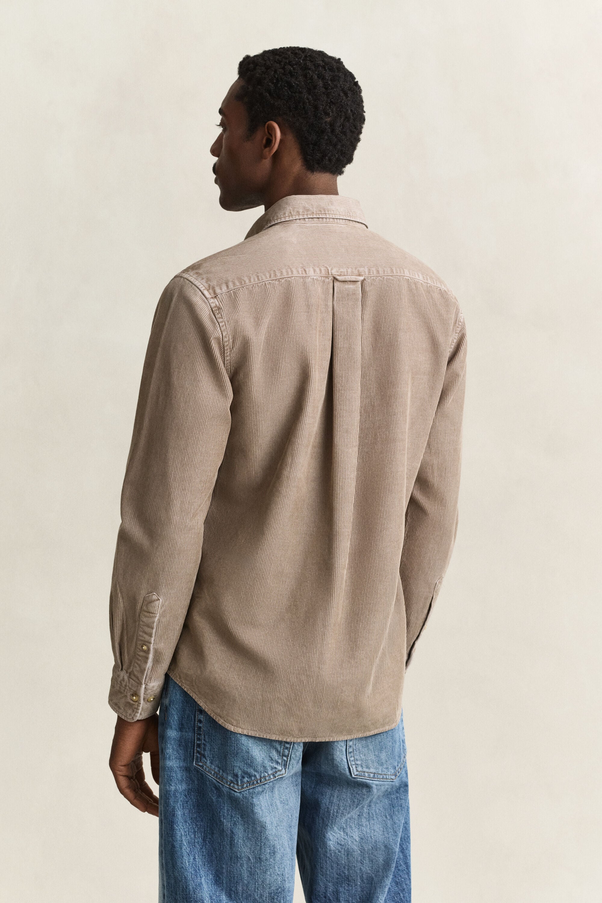 Chemise en velours côtelé