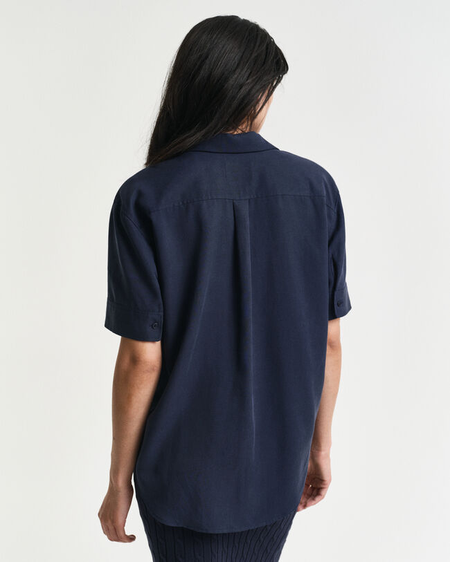 Chemise coupe décontractée avec poches