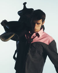 Chemise relaxed fit Neon Western Wrangler x GANT