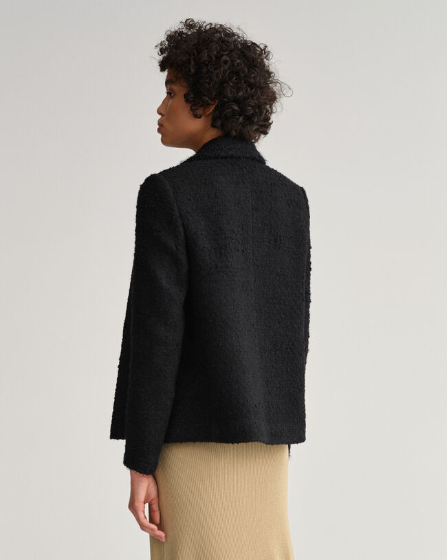 Veste blazer en tweed