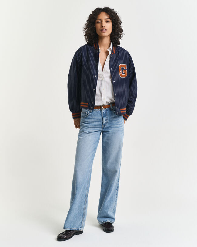 Veste Varsity de GANT à rayures tennis