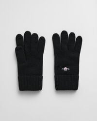 Gants en laine avec écusson