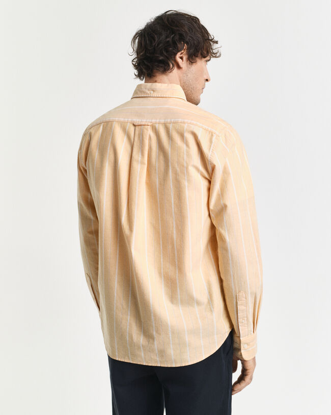 Chemise coupe regular en coton Oxford classique à rayures