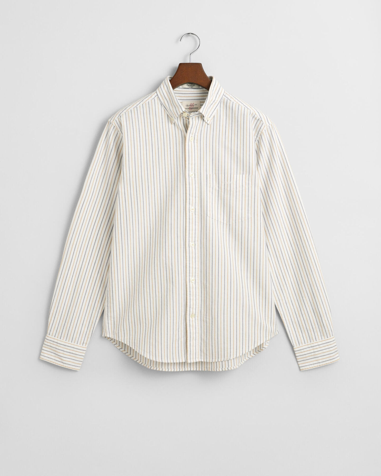 Chemise regular fit en coton Oxford classique à rayures