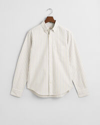 Chemise regular fit en coton Oxford classique à rayures