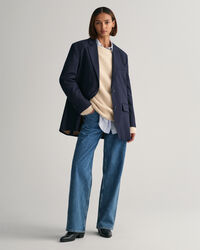 Pull ras du cou Hairy Textured