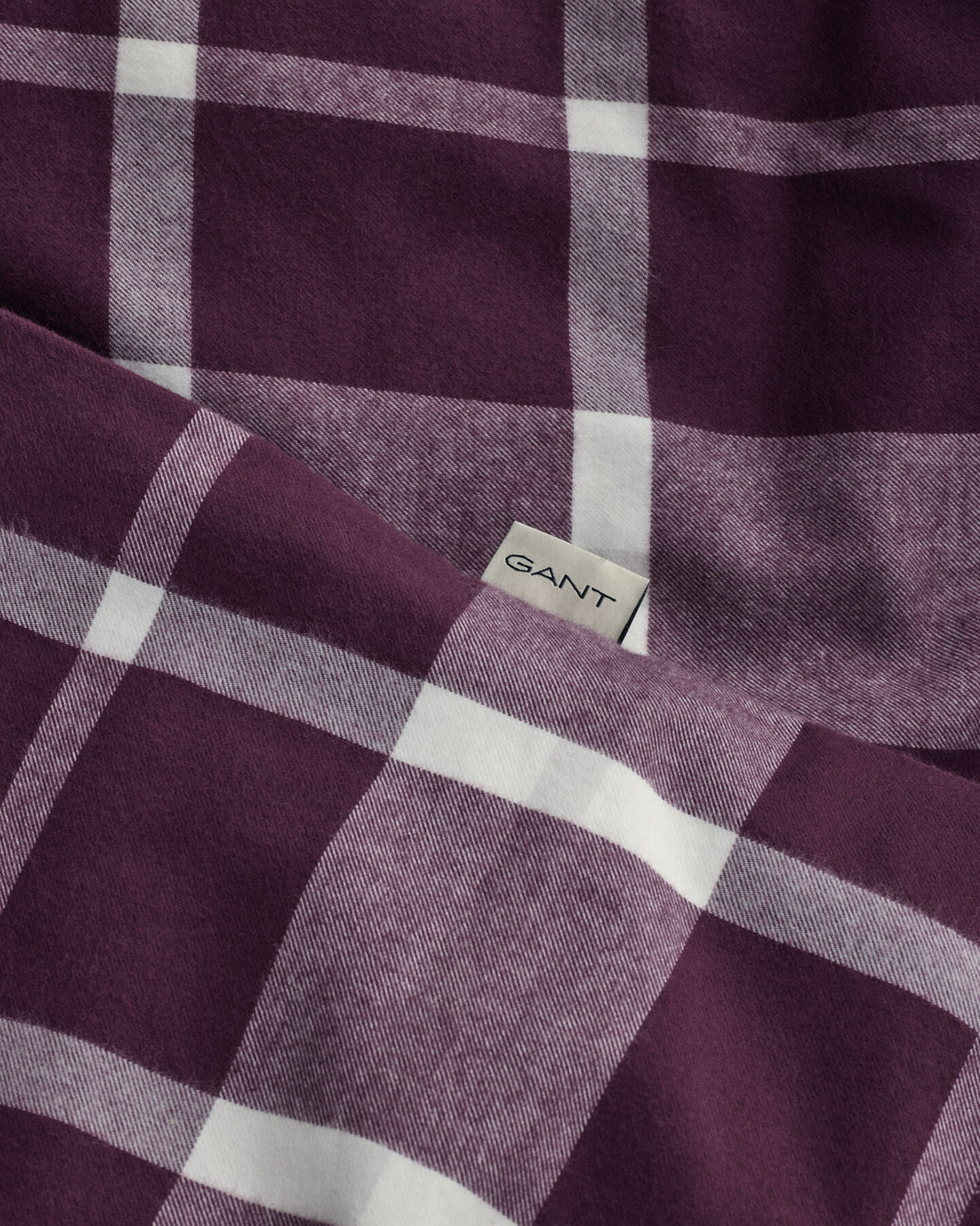 Housse de couette simple Flannel Check