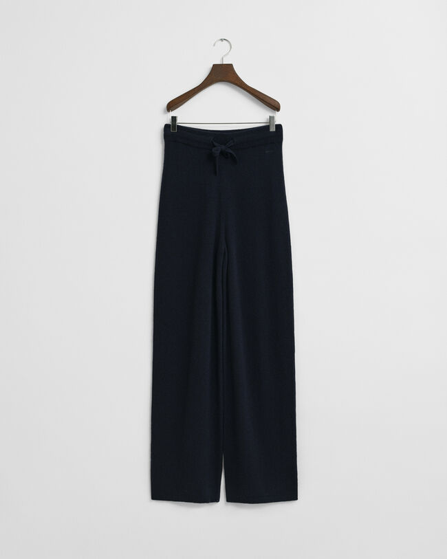 Pantalon en laine tricotée