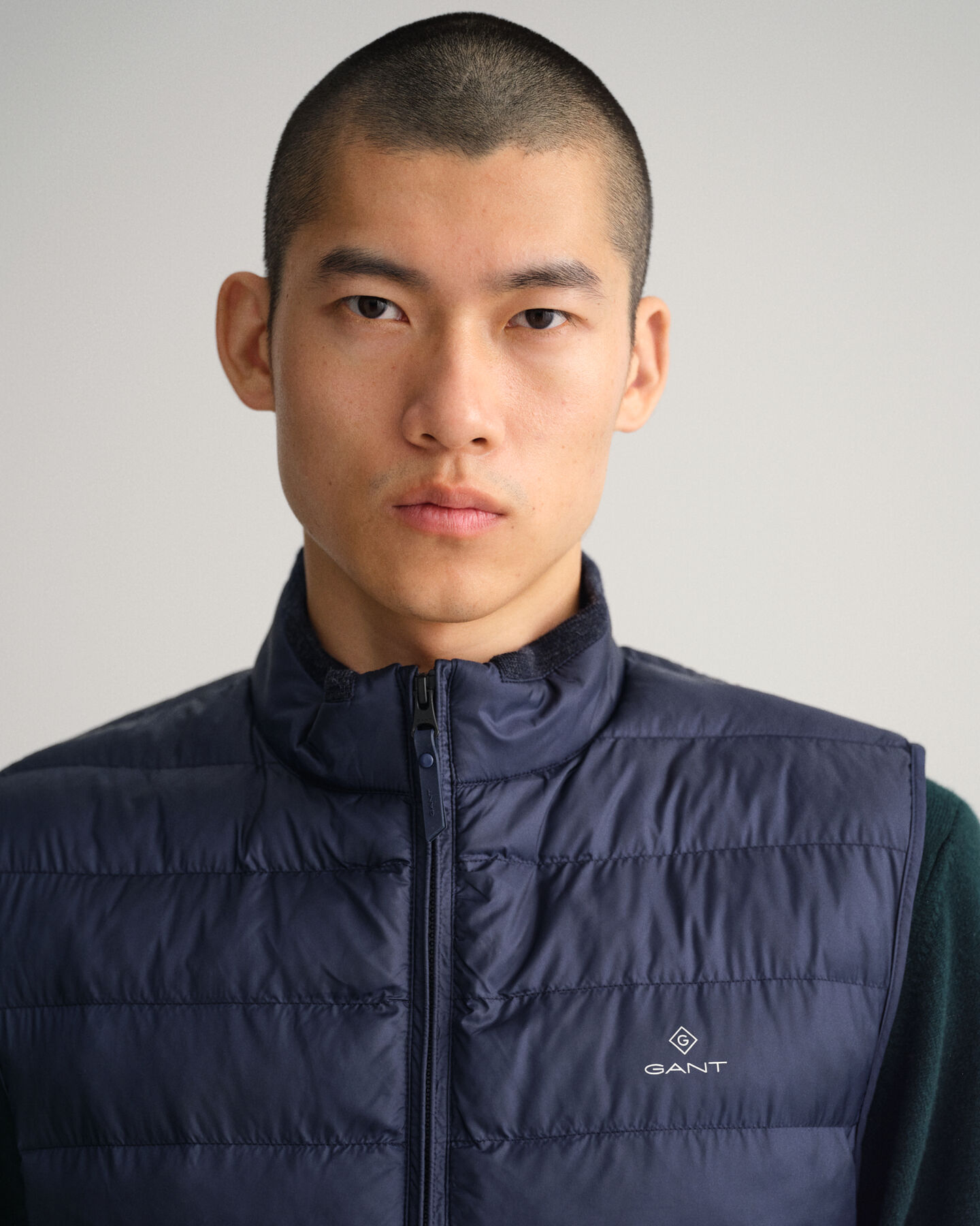 Veste sans manches légère rembourrée Mixed Media