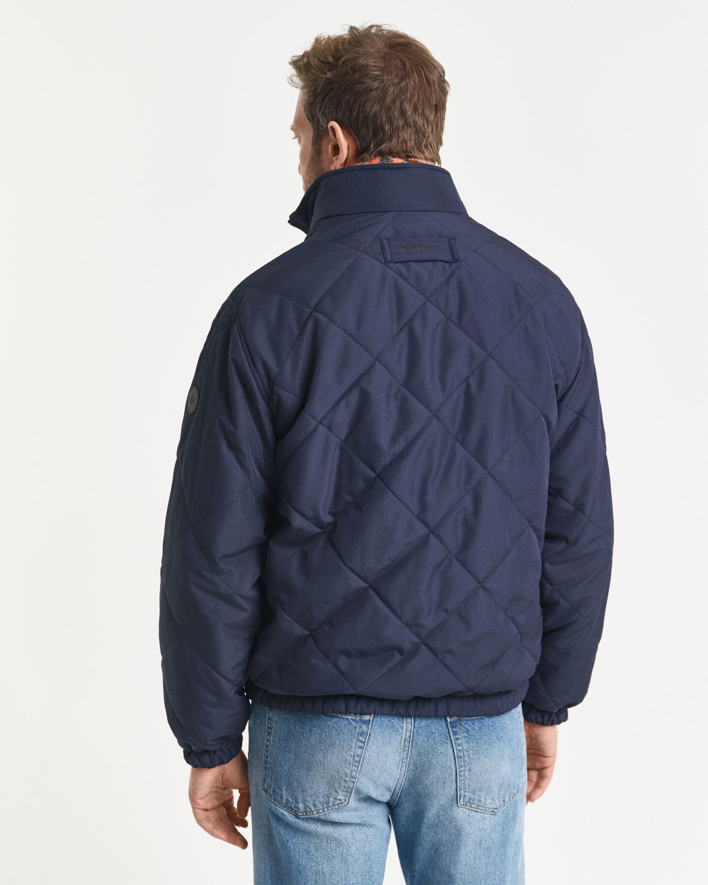 Veste réversible à col droit