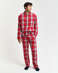 Coffret cadeau pyjama en flanelle avec chemise et pantalon