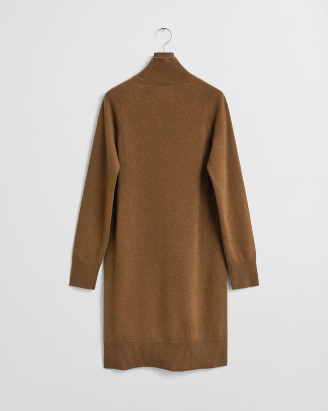 Robe en maille de laine d'agneau ultrafine