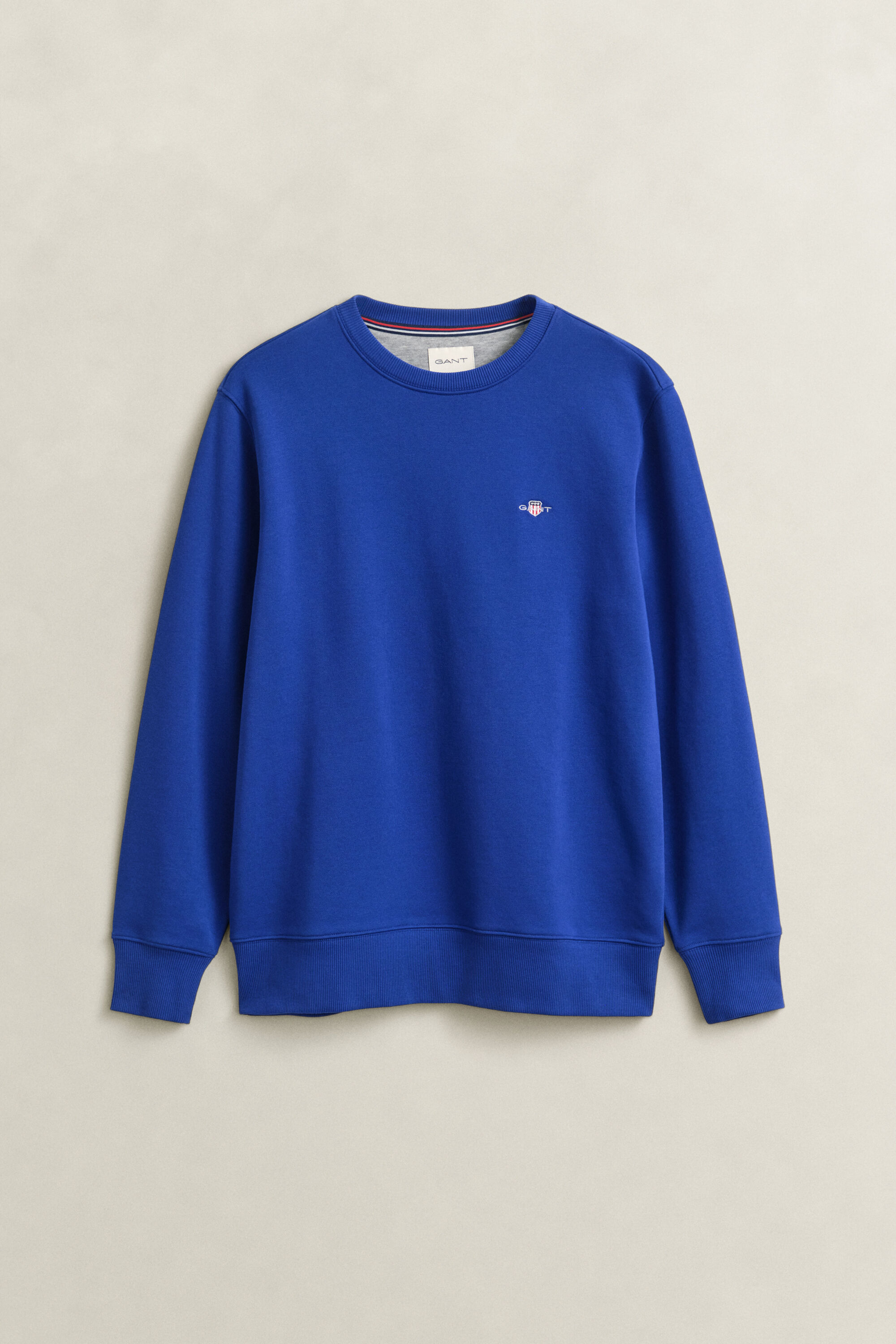 Sweat-shirt col rond avec écusson