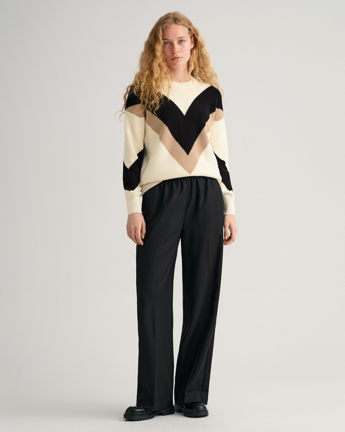 Pantalon droit Pull-On