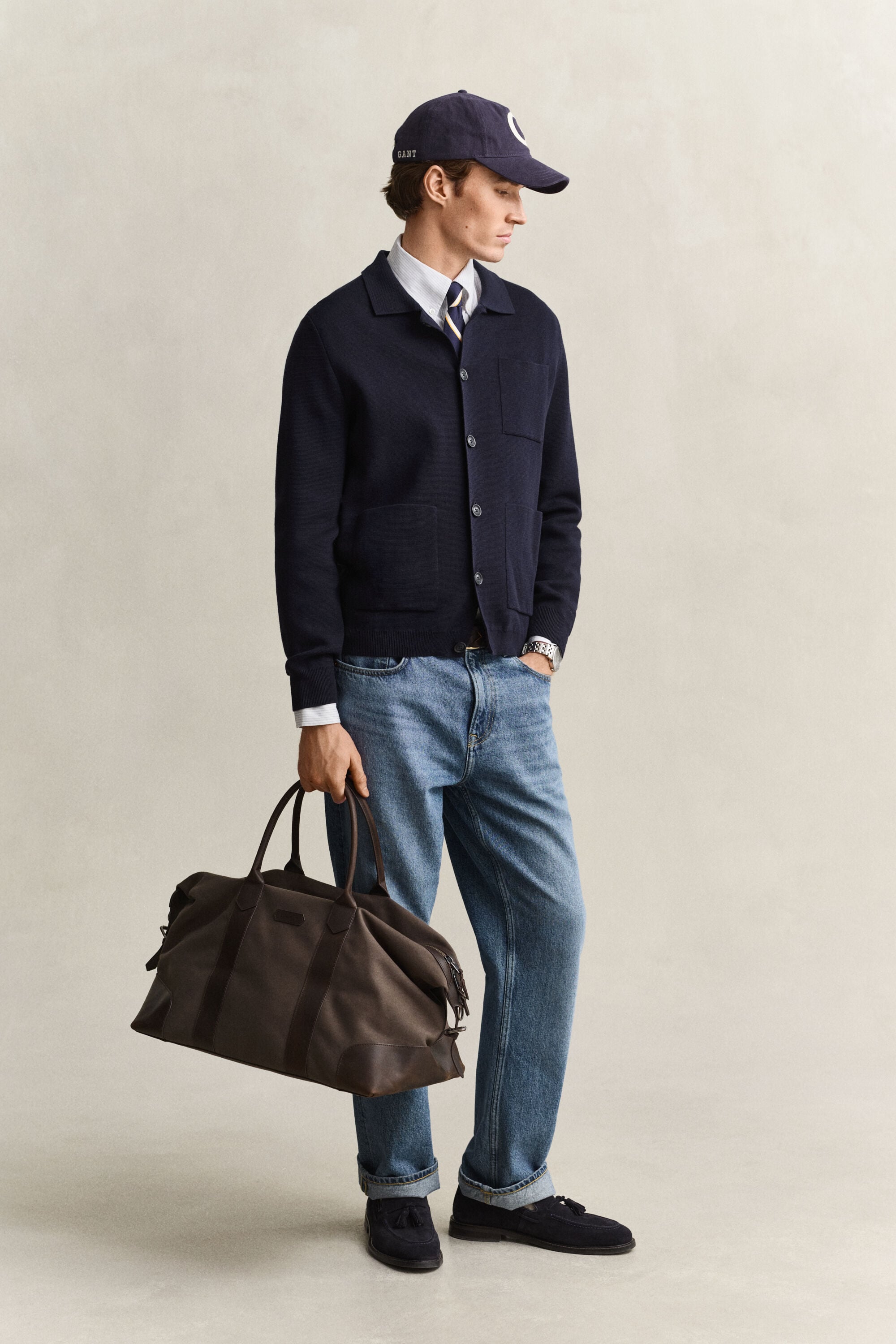 Cardigan en maille milano