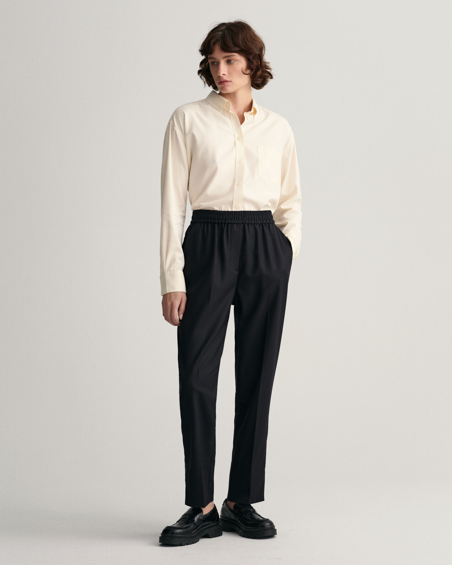 Pantalon ajust&eacute; Pull-On