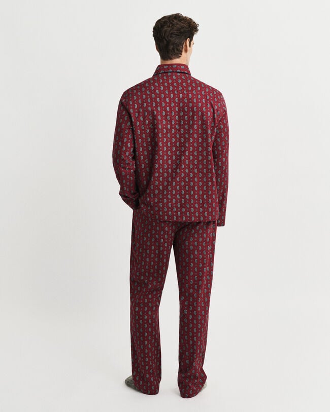 Coffret cadeau pyjama &agrave; imprim&eacute; cachemire