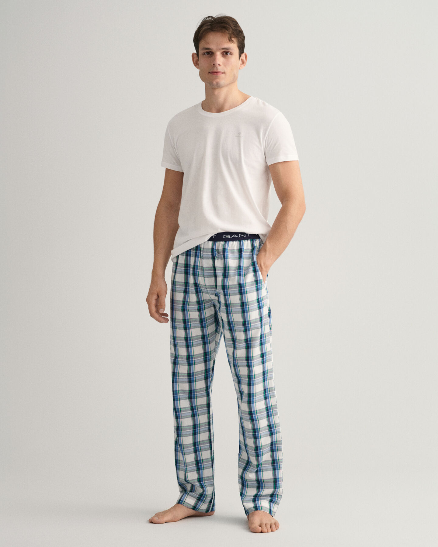 Pantalon de pyjama à carreaux