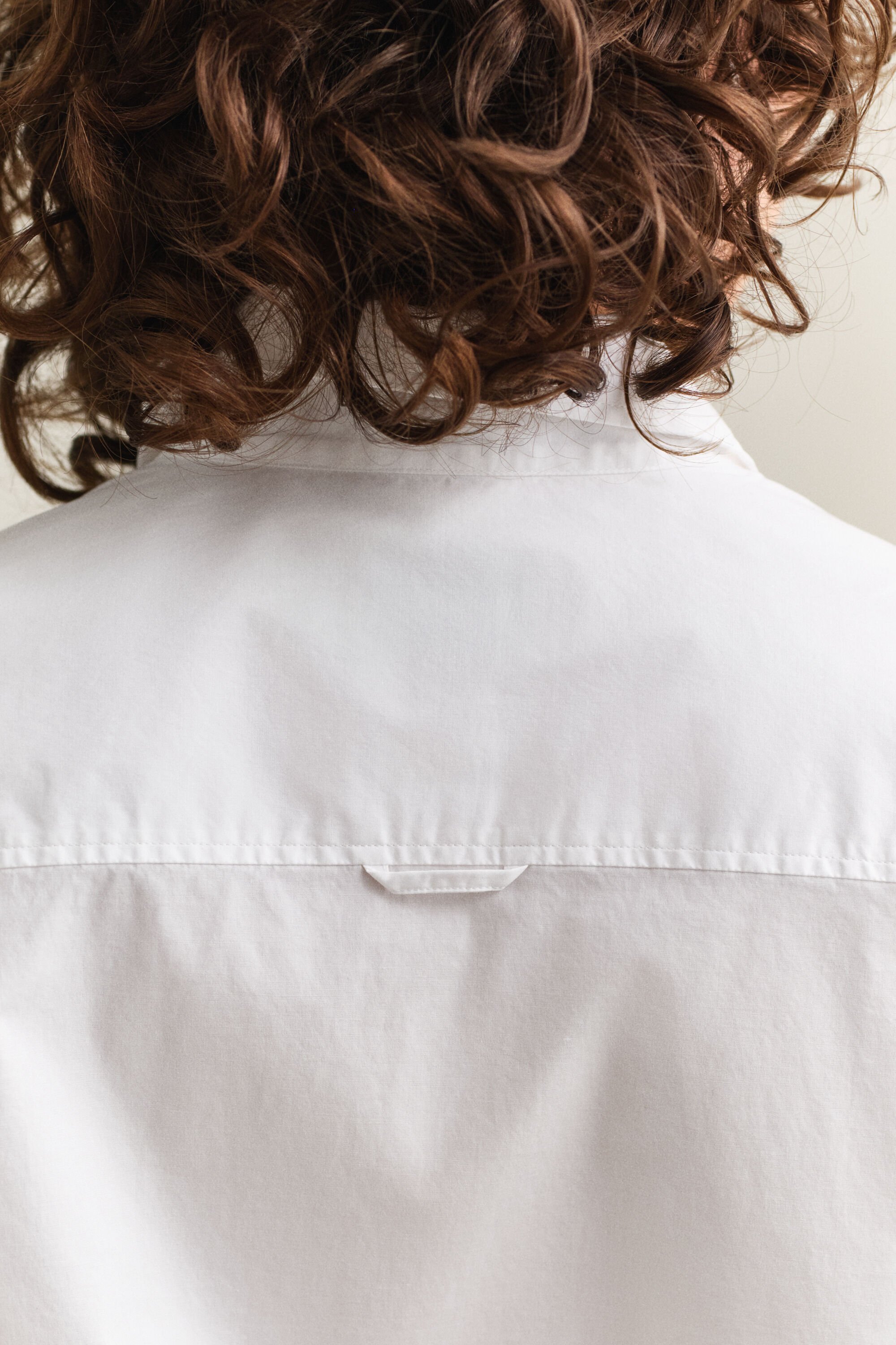 Chemise coupe slim en popeline