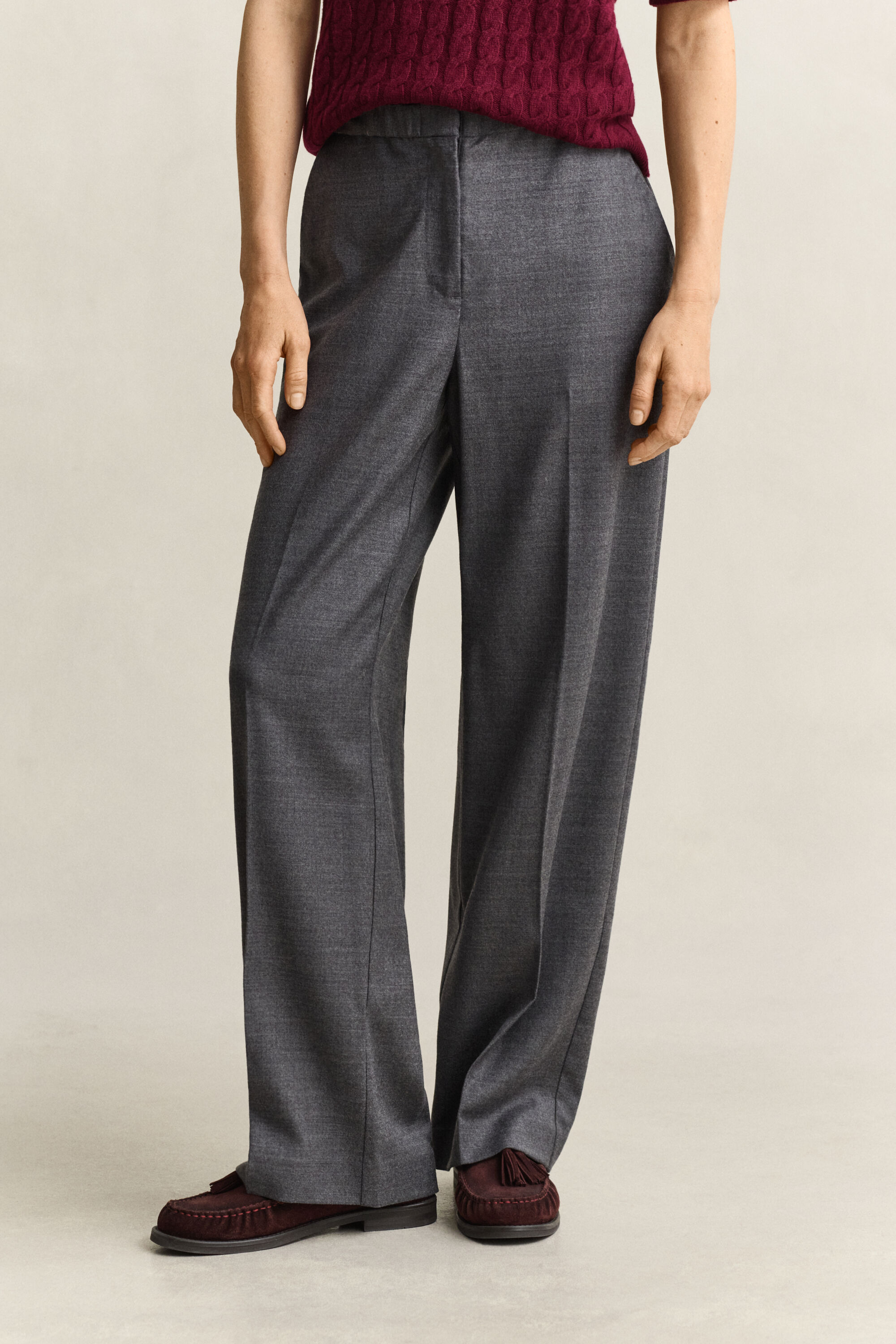 Pantalon en flanelle