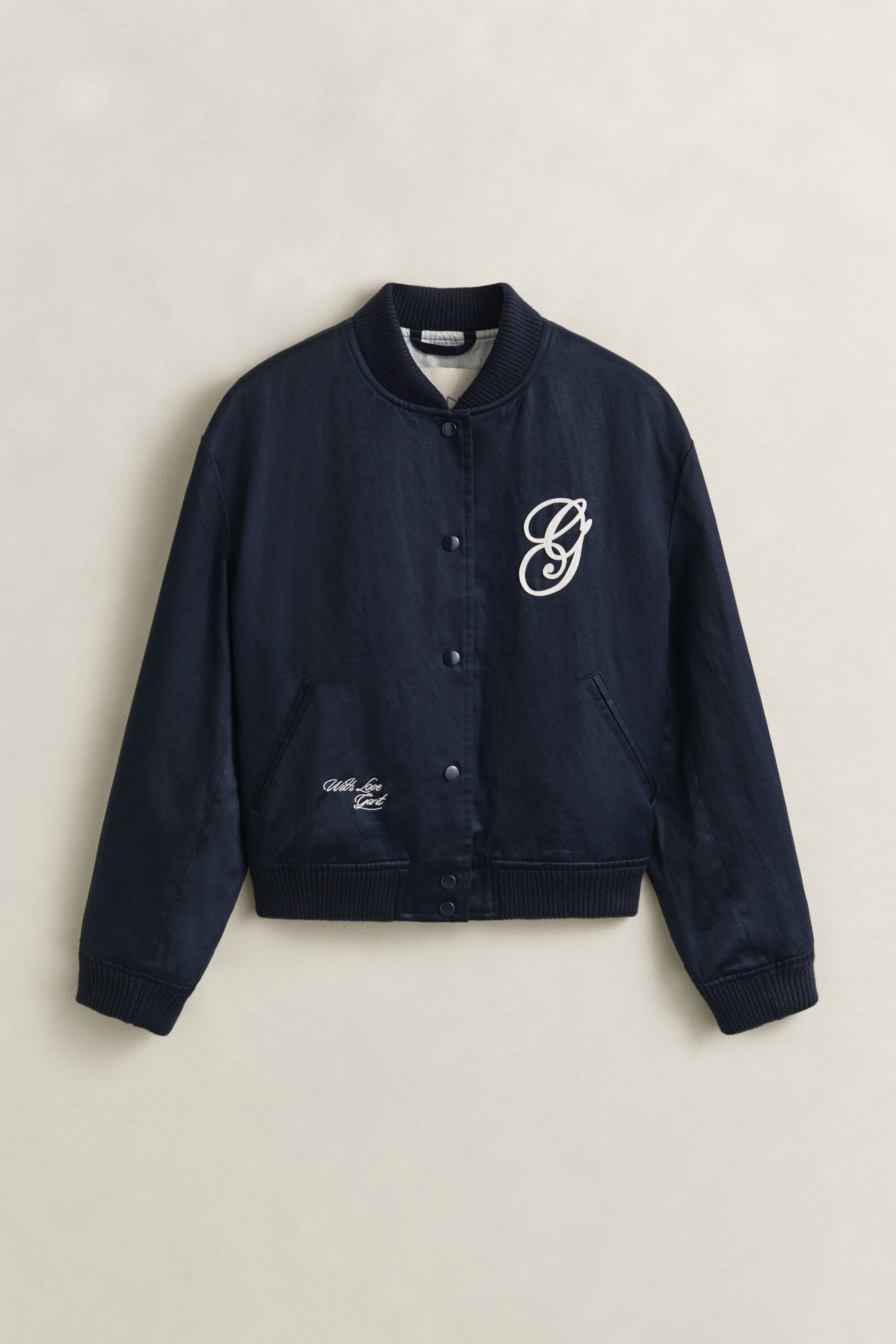 Veste Varsity de Gant en satin