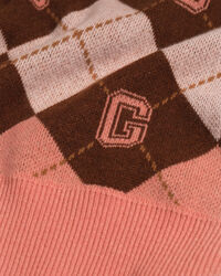 Pull ras du cou Argyle