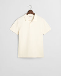 Polo &agrave; texture gaufr&eacute;e