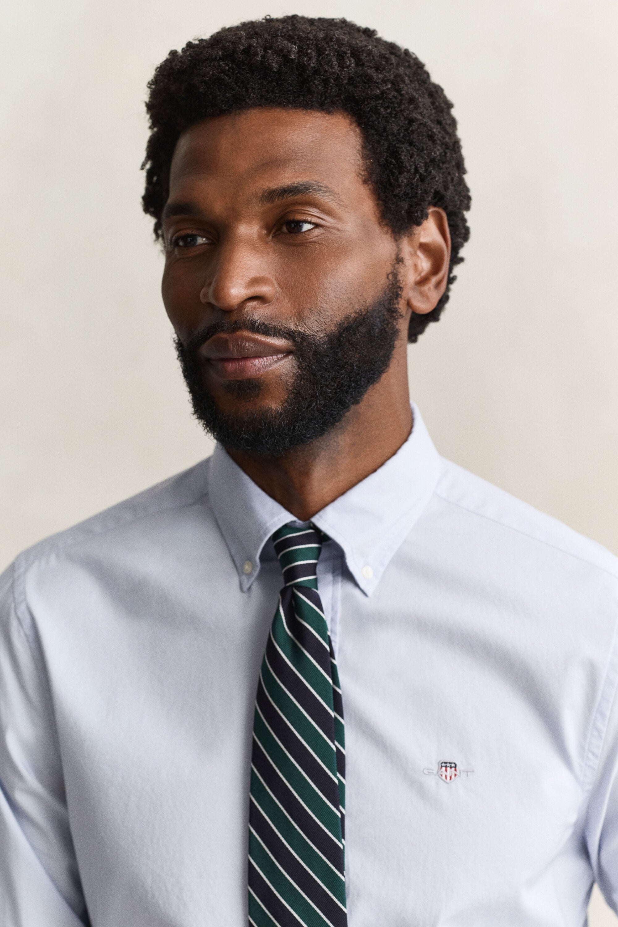 Chemise slim classique en popeline