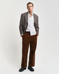 Chemise regular fit en popeline à rayures