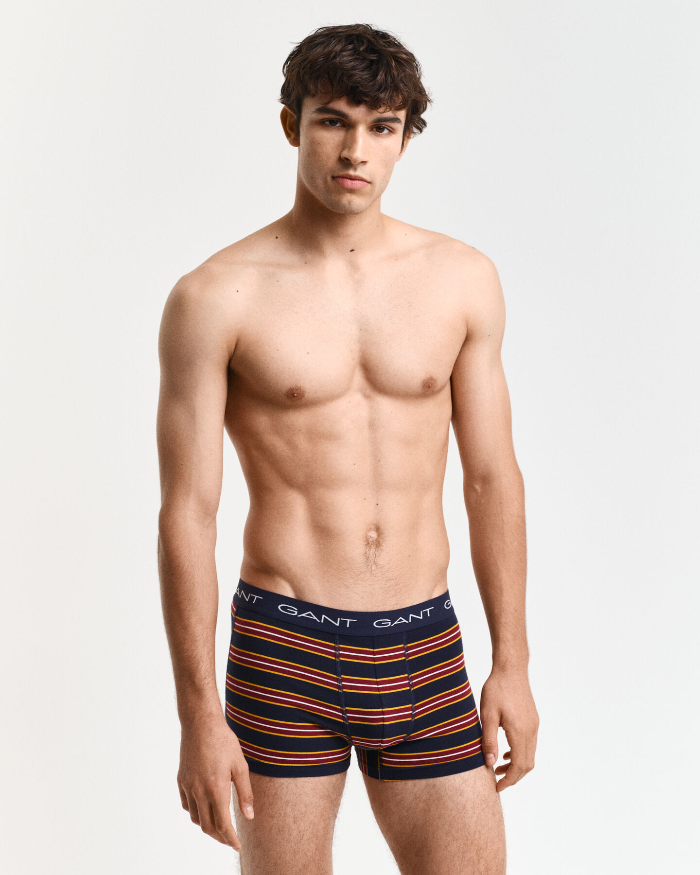 Coffret cadeau de 3&nbsp;cale&ccedil;ons &agrave; rayures style Rugger