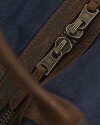 Sac de sport en coton ciré