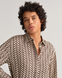 Chemise relaxed fit Geometric