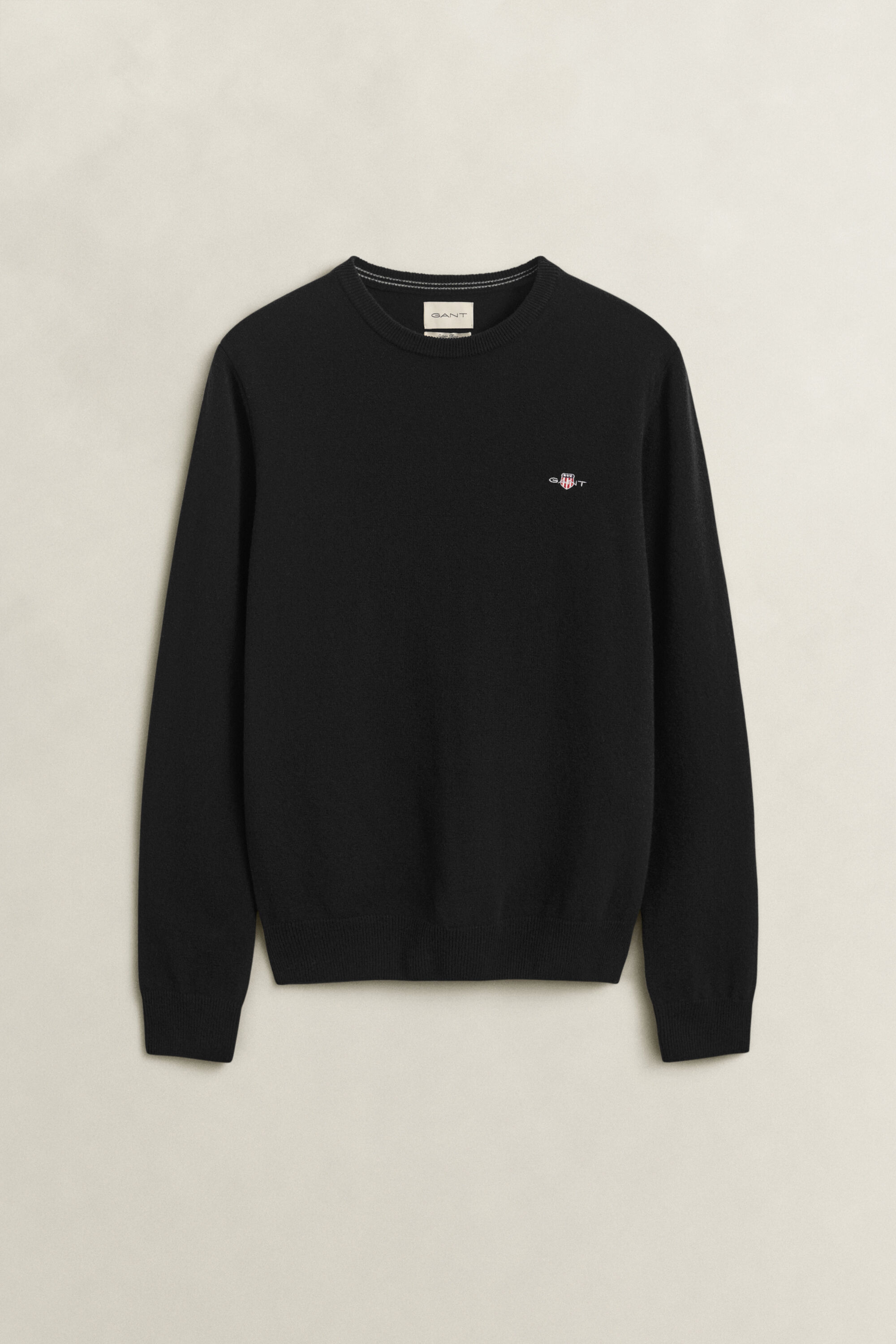 Pull col rond en laine d’agneau