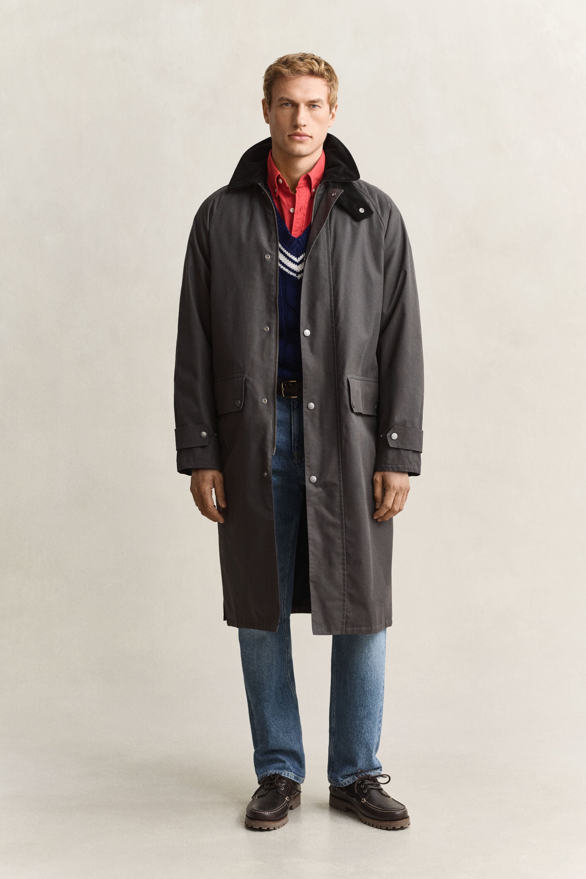 Veste cavalière cirée