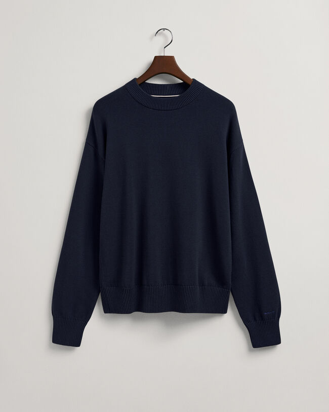 Pull ras du cou en coton Supima