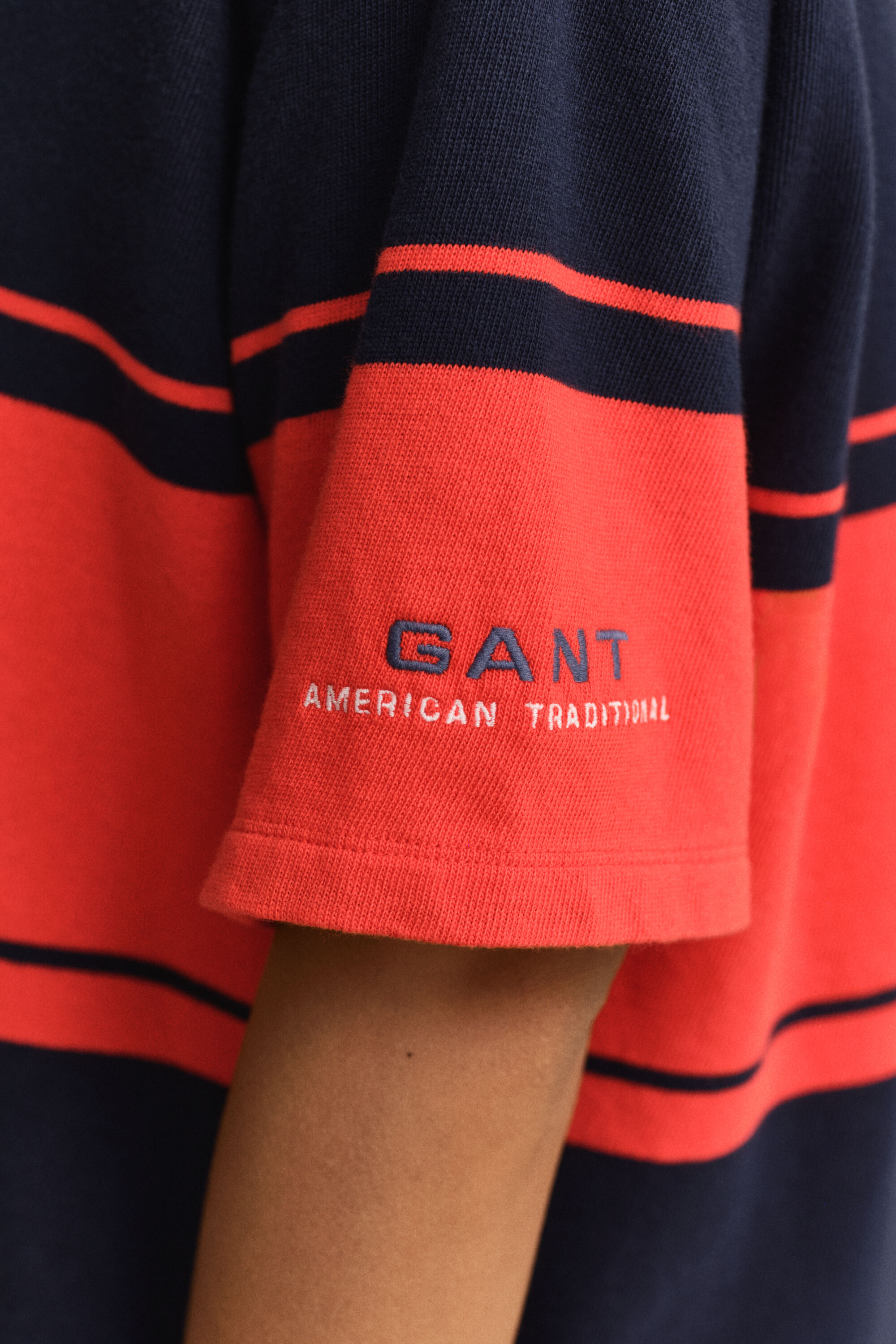 Heavy Rugger à manches courtes et à larges rayures