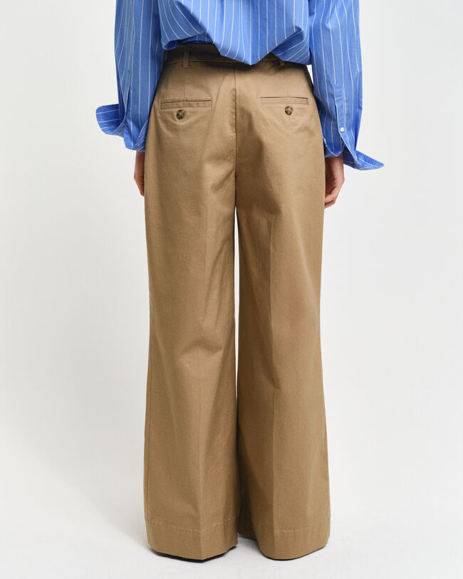 Pantalon chino relaxed fit Bootcut