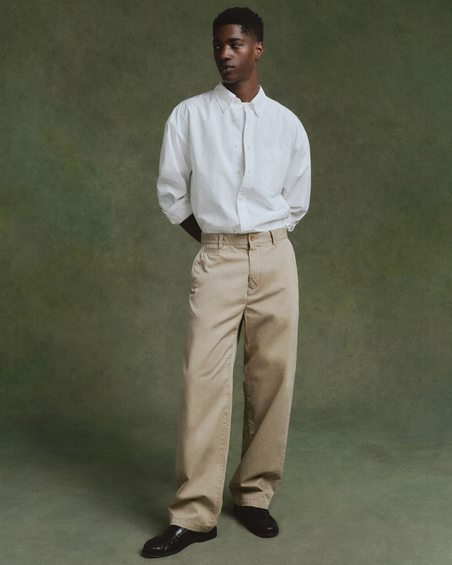 Chemise ultra-ample en popeline