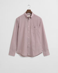 Chemise coupe regular en popeline à rayures Banker classique