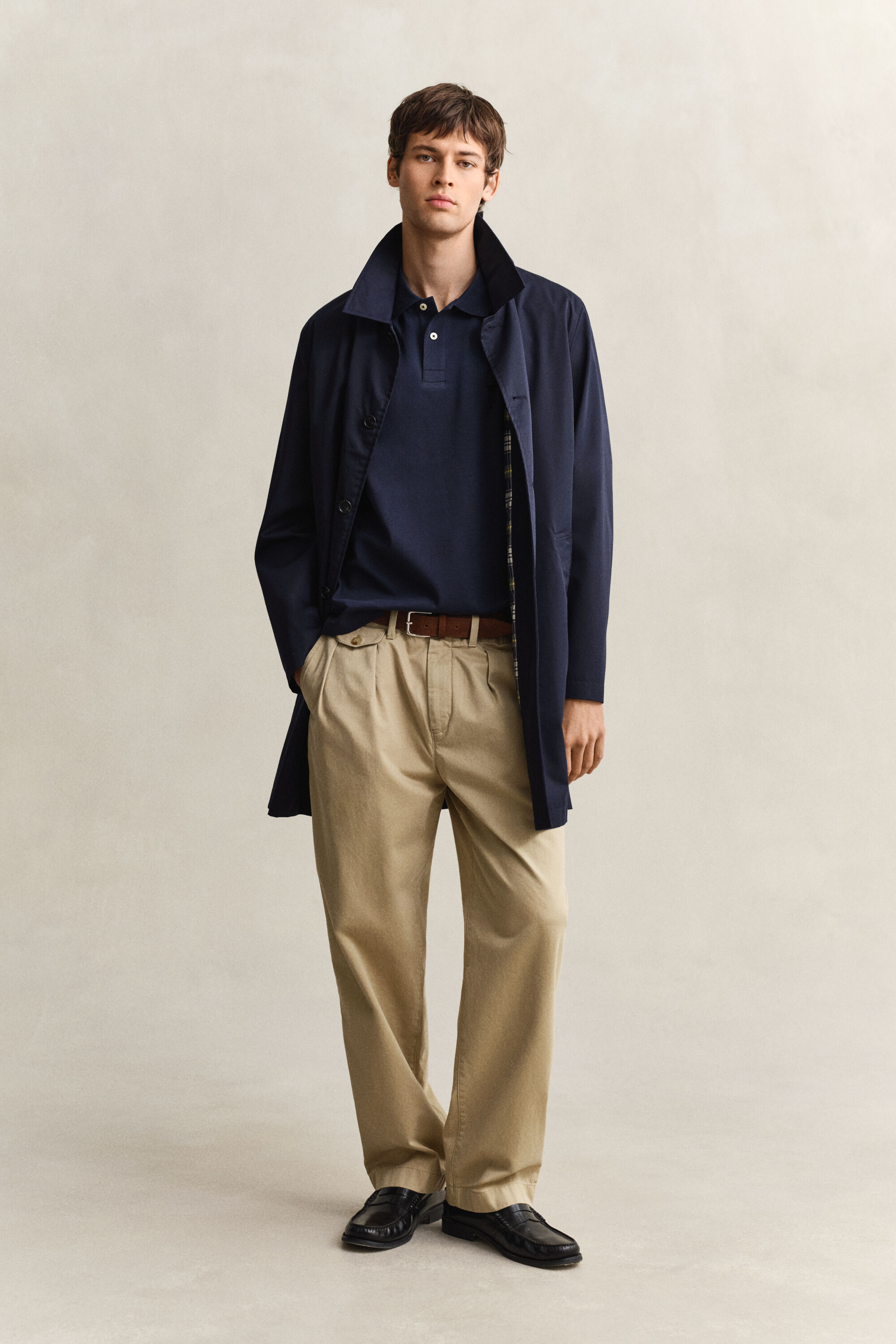 Polo en coton interlock