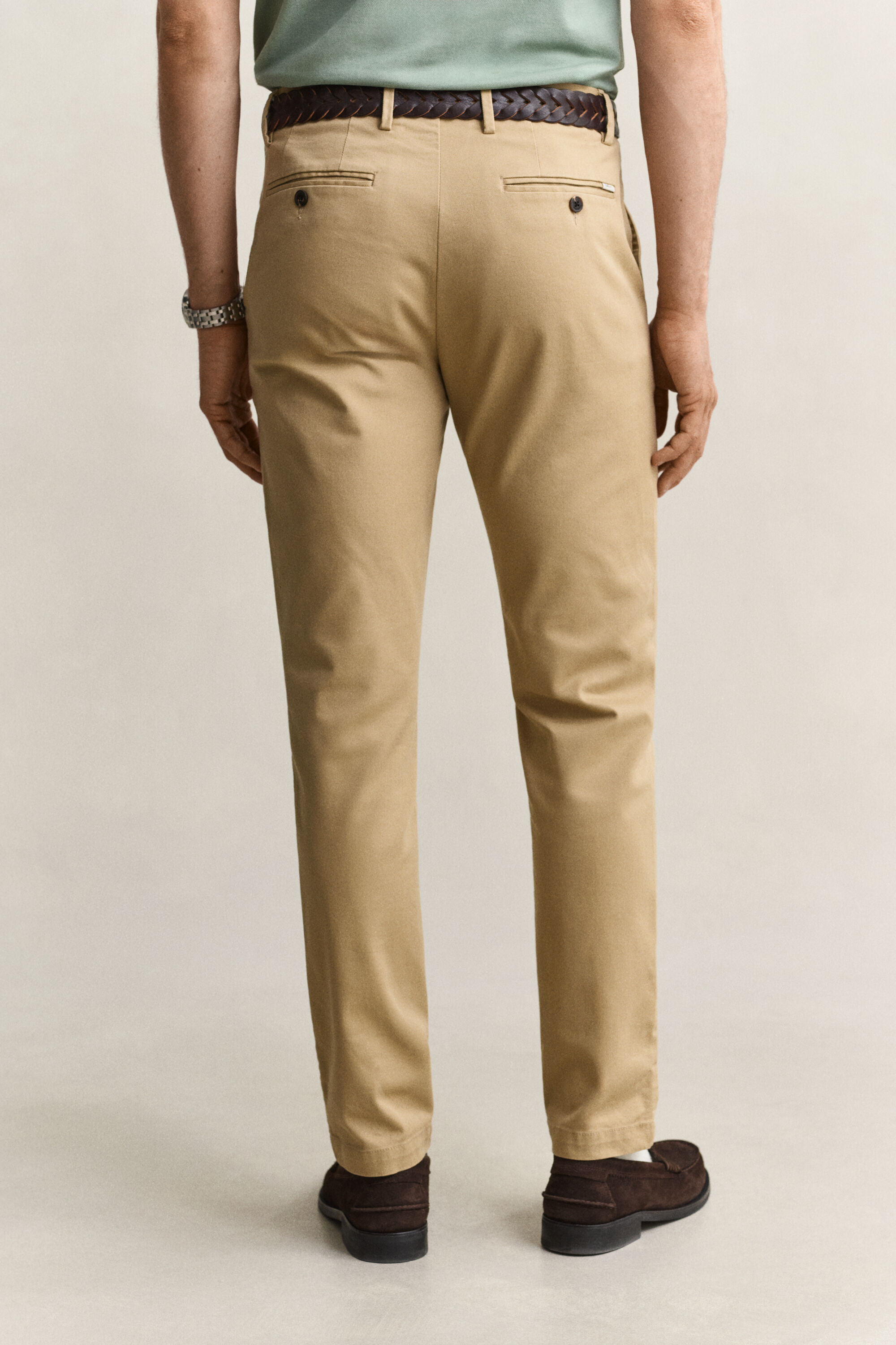 Pantalon chino élégant coupe slim