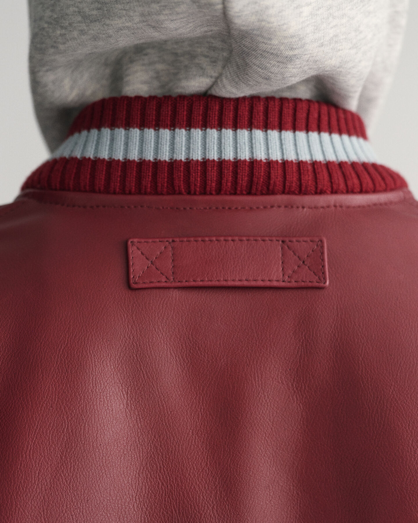 Veste en cuir GANT Varsity Jacket