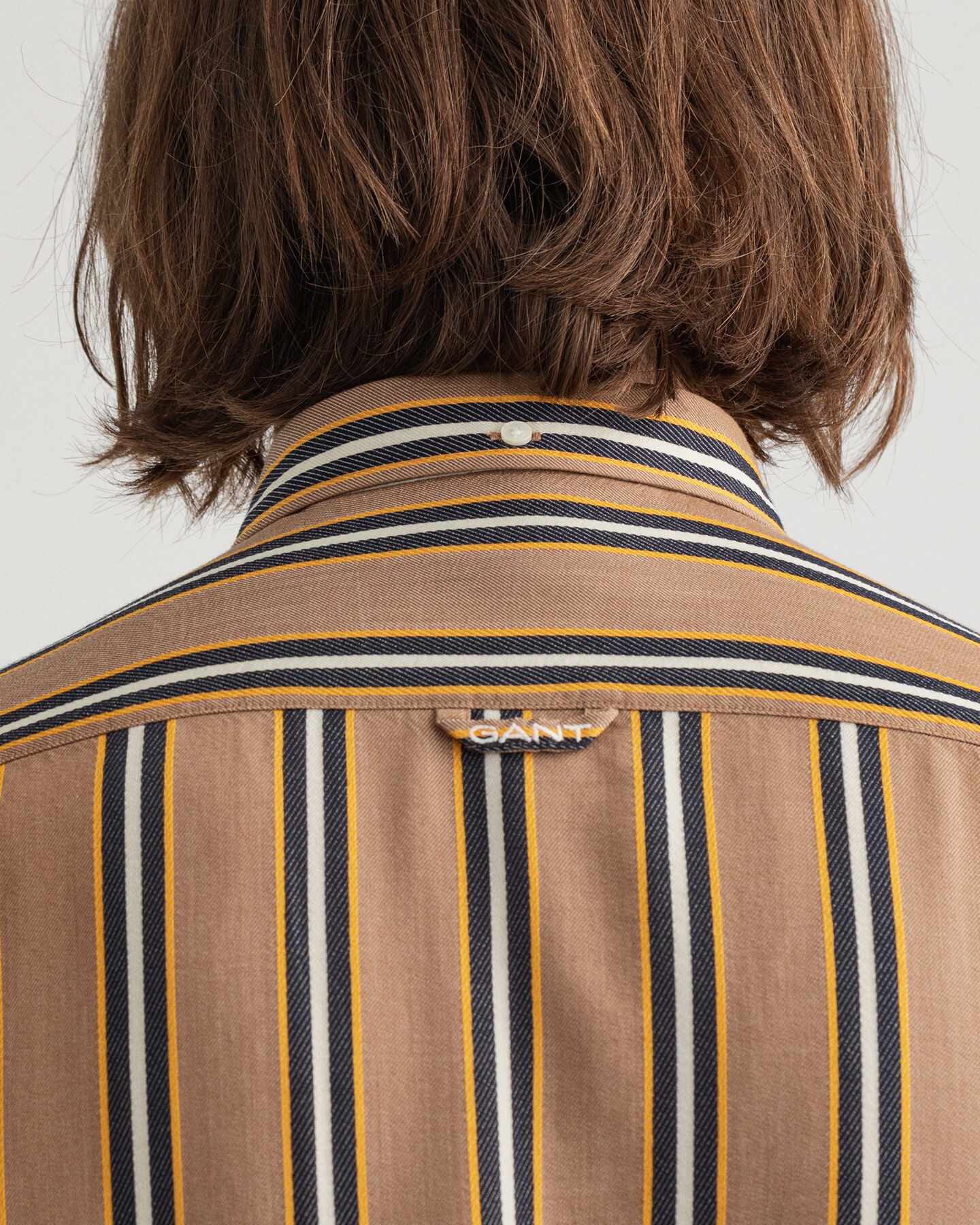 Chemise relaxed fit en lyocell Pure Prep &agrave; rayures